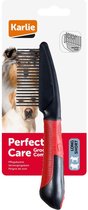Professional comb with rotating teeth