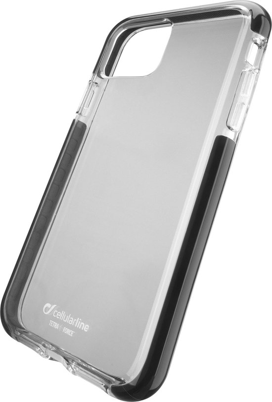 Cellularline - iPhone 11, hoesje tetraforce shock-twist, transparant