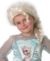 "Pruik van Elsa De Sneeuwkoningin™ voor meisjes - Verkleedpruik - One size"