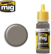 AMMO MIG 0252 Grey Brown AMT-1 - Acryl Verf flesje