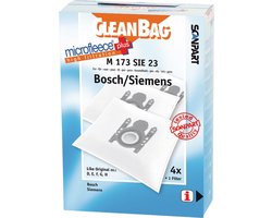 CleanBag stofzuigerzakken 4 stuks - Geschikt voor Bosch Siemens - D E F G H - Inclusief 1 filter - Alternatief CleanBag stofzuigerzakken 4 stuks - Geschikt voor Bosch Siemens - D E F G H - Inclusief 1 filter - Alternatief