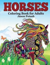 Horses Coloring Book for Adults