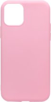 ADEL Siliconen Back Cover Softcase Hoesje Geschikt voor iPhone 11 - Roze