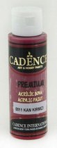 Cadence Premium acrylverf (semi mat) Bloed rood 01 003 0011 0070  70 ml