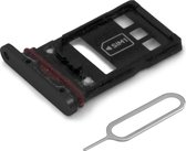 MMOBIEL Sim Tray Kaart Houder Nano Slot voor Huawei P30 Pro (ZWART)
