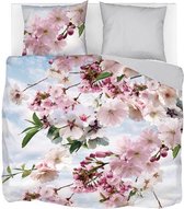 Snoozing Blossomtree - Dekbedovertrek - Lits-jumeaux - 260x200/220 cm + 2 kussenslopen 60x70 cm - Multi kleur