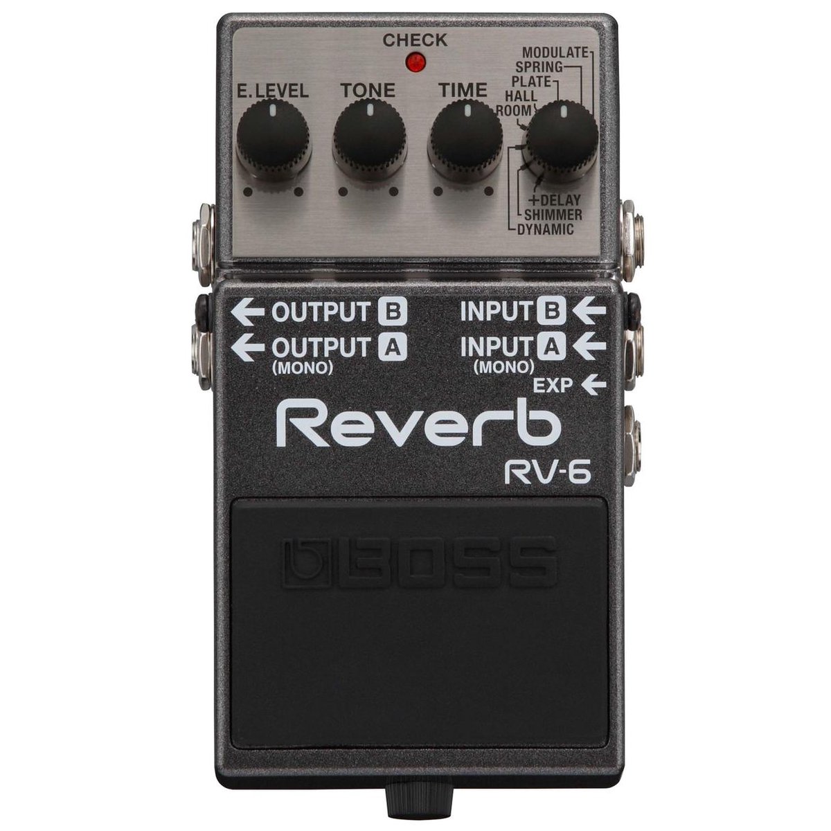 Boss RV-6 Reverb reverb/chorus/vibrato/tremolo pedaal