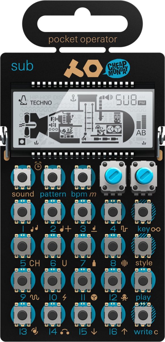 Teenage Engineering PO-14 sub bas Synthesizer - Mini synthesizer