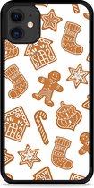 iPhone 11 Hardcase hoesje Christmas Cookies - Designed by Cazy