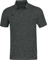 Jako - Polo Premium - Polo Premium Basics - S - Grijs