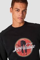 Kings of Indigo - Parnell - Sweater - Zwart - XL