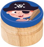 Moses Melktanddoosje Piraat 5 Cm Blauw