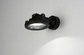 Lumidora Wandlamp 71783 - R7s - Zwart - Metaal - Buitenlamp - Badkamerlamp - IP44