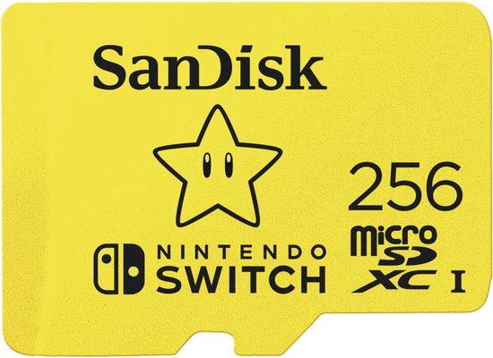 Besmettelijk Bijzettafeltje spanning SanDisk Extreme Micro SDXC 256 GB voor Nintendo Switch | bol.com