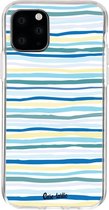 Casetastic Apple iPhone 11 Pro Hoesje - Softcover Hoesje met Design - Stripe Vibe Print