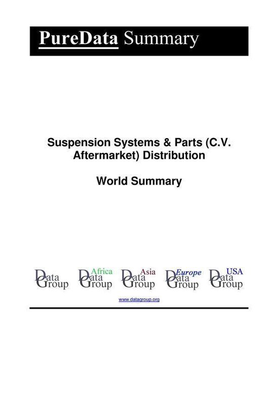 PureData World Summary 4175 - Suspension Systems & Parts (C. ... - cover