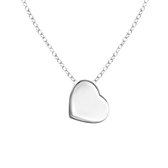 Zilver halsketting hartje liefde | love ketting | hartjes ketting zilver | liefde ketting | Zilverana | Sterling 925 Silver (Echt zilver)