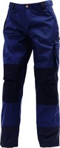 Elka Rainwear Werkbroek Polyester Marineblauw/ Zwart Mt L