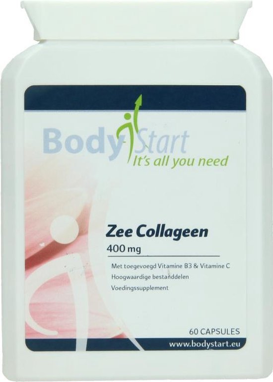 BodyStart Zee Collageen met Vitamine B3 & Vitamine C | Krachtige dosering |  Voor... | bol.com