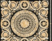 KLASSIEK ORNAMENTEN BEHANG - Creme Zwart Goud - AS Creation Versace 4