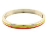 Behave® Bange zilver-kleur met accenten rood geel 17 cm