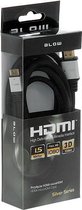HDMI naar HDMI-mini Kabel 1,5M - Silver Series