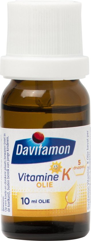 Davitamon Vitamine K Olie - vitamine K - speciaal voor baby's die nog... | bol.com