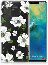 Huawei Mate 20 Pro TPU Hoesje Design Dogwood Flowers