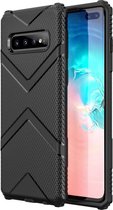 Samsung Galaxy S10 Plus TPU Shield Hoesje Zwart