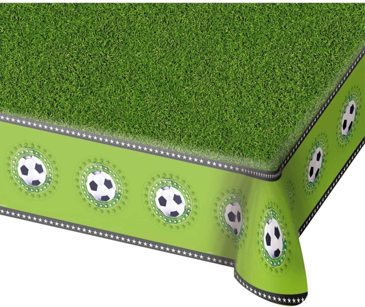 Folat - PE Tafelkleed voetbal (130 x 180cm) - Folat Party Products
