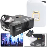 Rookmachine - BeamZ S1800 - horizontaal / verticaal - incl. 20L rookvloeistof