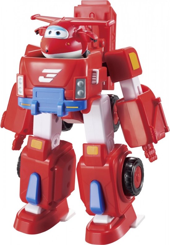 Super Wings Transforming Vehicle Jett Rood