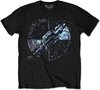 Pink Floyd - Machine Greeting Blue Heren T-shirt - S - Zwart