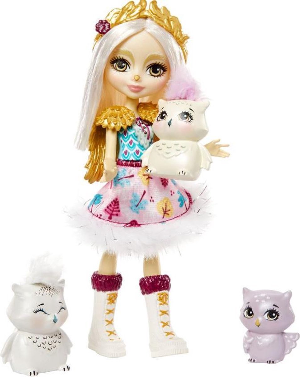 ENCHANTIMALS Snowy Valley Odele Owl 15 cm pop en cruise | bol.com