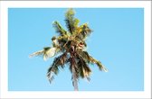 Walljar - Bright Blue Sky - Muurdecoratie - Poster