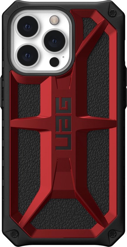 Urban Armor Gear Monarch coque de protection pour téléphones portables 15,5 cm (6.1") Housse Noir, Rouge