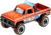 Hot Wheels Auto '70 Dodge Power Wagon Jongens 1:64 Oranje