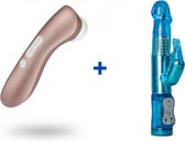 Satisfyer Pro 2 - Clitorisstimulator + Rabbit Vibrator - Tarzan Vibrator