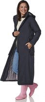 Toronto padded long winter raincoat grey-XXXL