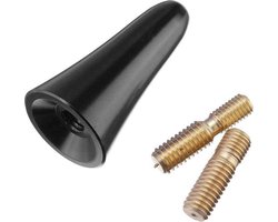 Korte antenne voor auto Zwart 3cm lengte / Auto-antenne / HaverCo