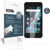 dipos I 2x Pantserfolie helder compatibel met Archos Sense 47X Beschermfolie 9H screen-protector