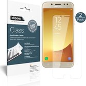dipos I 2x Pantserfolie helder geschikt voor Samsung Galaxy J5 Pro (2017) Beschermfolie 9H screen-protector