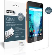 dipos I 2x Pantserfolie helder compatibel met ECHO WIZO WIZ 4,5 Zoll Beschermfolie 9H screen-protector