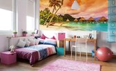 Dimex Polynesia Vlies Fotobehang 375x150cm 2-delen