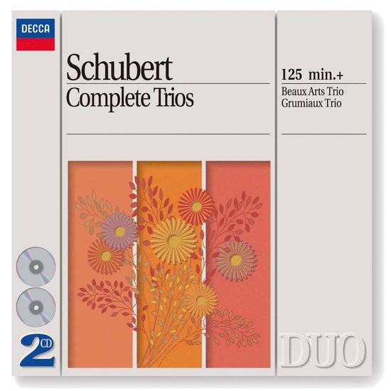 Beaux Arts Trio, Grumiaux Trio - Schubert: Complete Trios (2 CD) (Complete)
