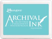 Ranger - Archival Ink - Jumbo Ink pad - aquamarine