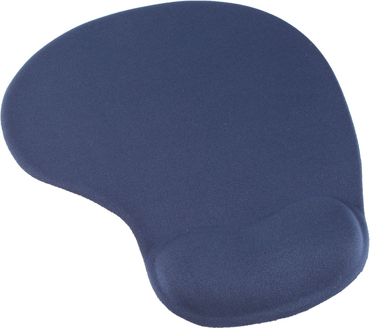 Ergonomische Muismat - Muismat met gel polssteun - Donker Blauw