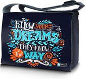 Messengertas / laptoptas 15,6 inch dreams - Sleevy - laptoptas - schooltas