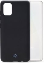 Samsung Galaxy A31 Hoesje - Mobilize - Rubber Gelly Serie - TPU Backcover - Zwart - Hoesje Geschikt Voor Samsung Galaxy A31