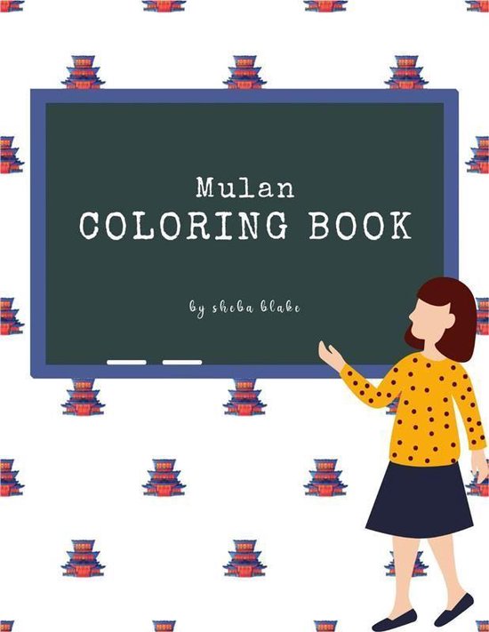Mulan Coloring Book for Kids Ages 3+ (Printable Version) - cover